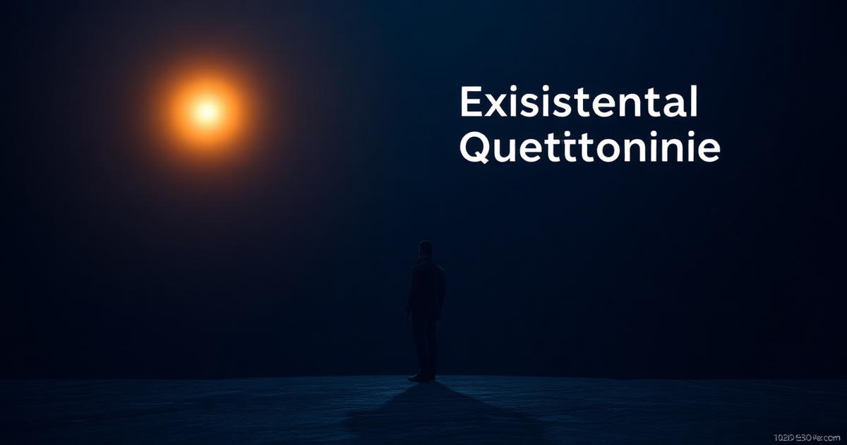 Existential Anxiety Questionnaire assessment